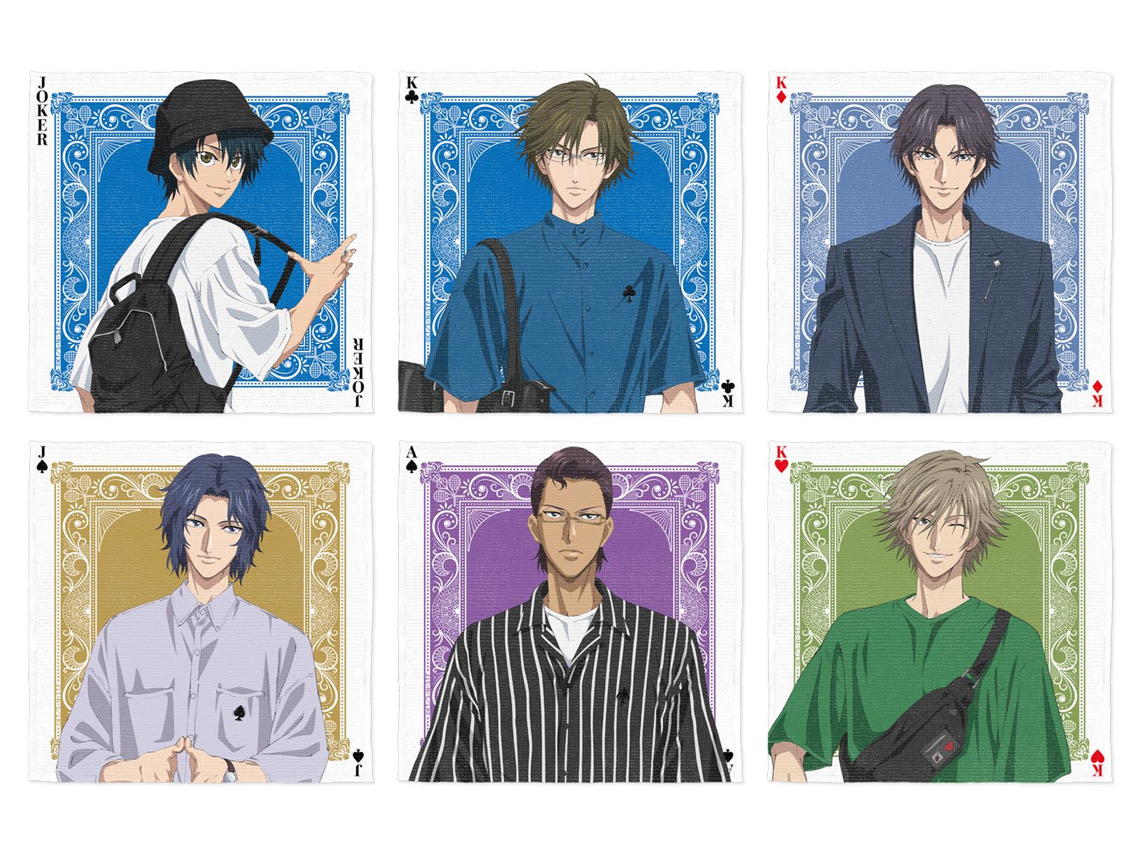 新テニスの王子様』の描き下ろしイラスト トランプモチーフ私服ver