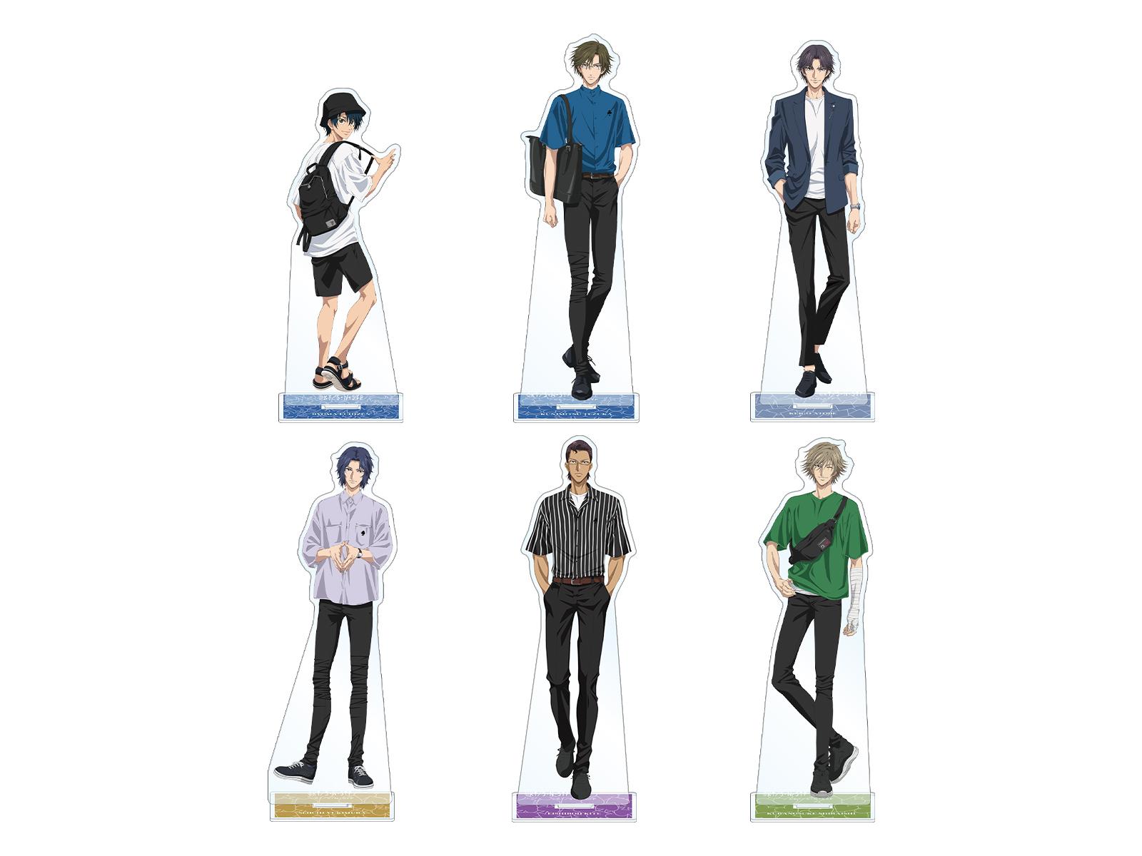 新テニスの王子様 トランプモチーフ私服ver. アクリルスタンド 全12種セット 新テニスの王子様』の描き下ろしイラスト トランプモチーフ私服ver